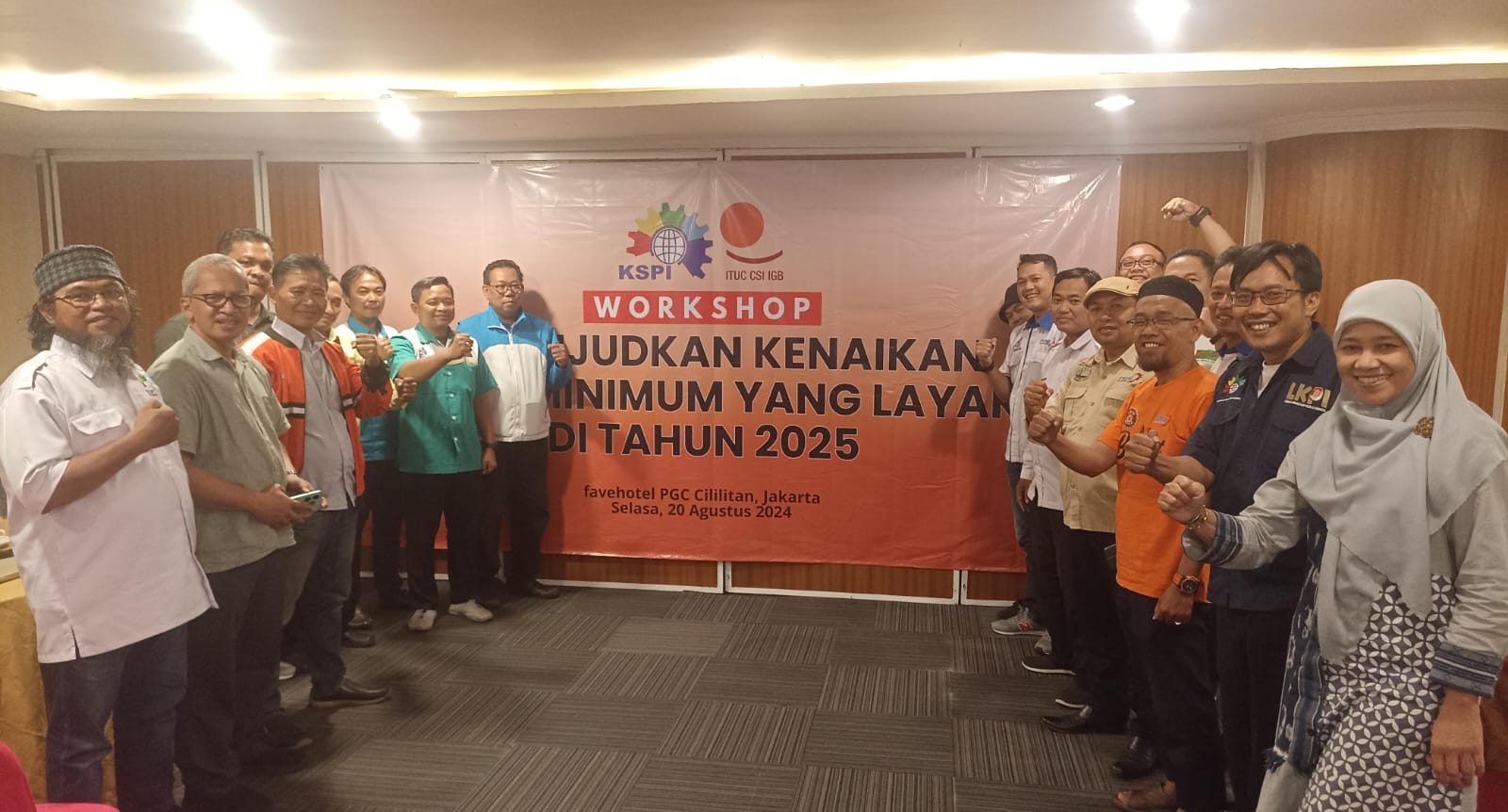 KSPI Instruksikan Pelaksanaan Survei Kebutuhan Hidup Layak untuk Perjuangan Upah Minimum 2025