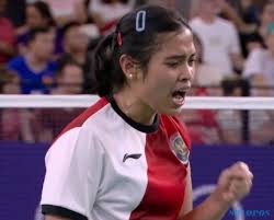 Gregoria Mariska Sukses Lolos Ke Semifinal Badminton Olimpiade Paris 2024