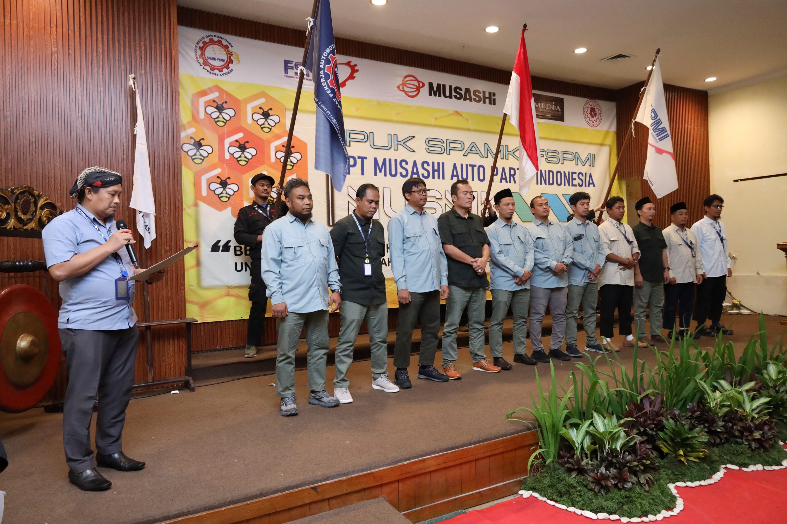 Susunan Pengurus PUK SPAMK FSPMI PT. Musashi Periode 2024-2027