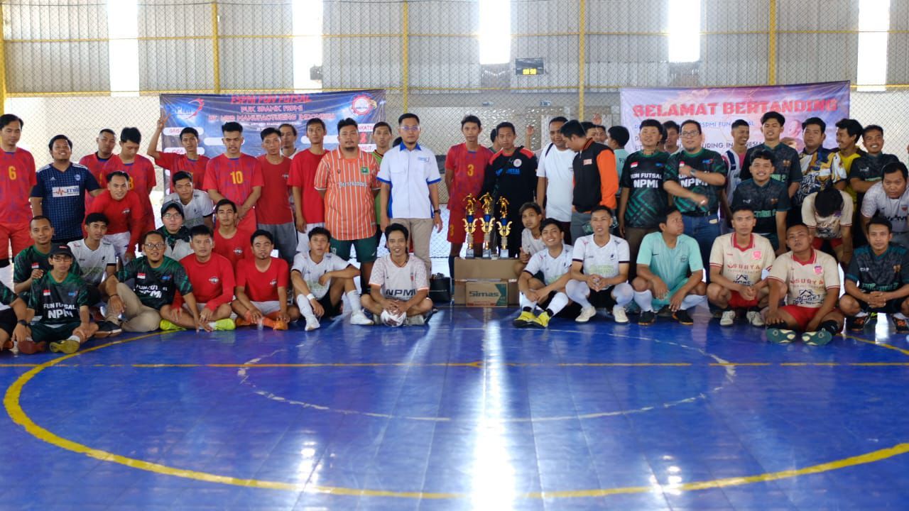 Bertajuk Fun Futsal, PUK FSPMI PT. NPMI Gelar Turnamen Futsal antar Departemen