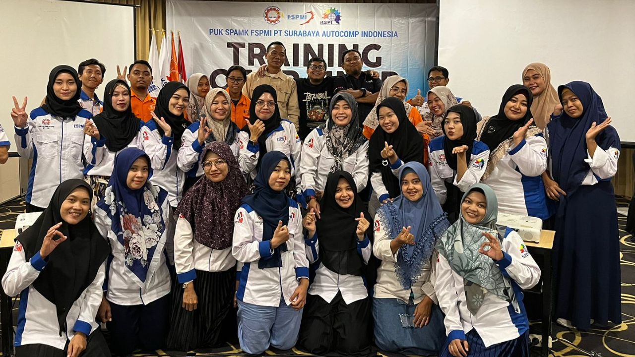 Tingkatkan Kemampuan, PUK SPAMK FSPMI PT. SAI Gelar Training of Trainers