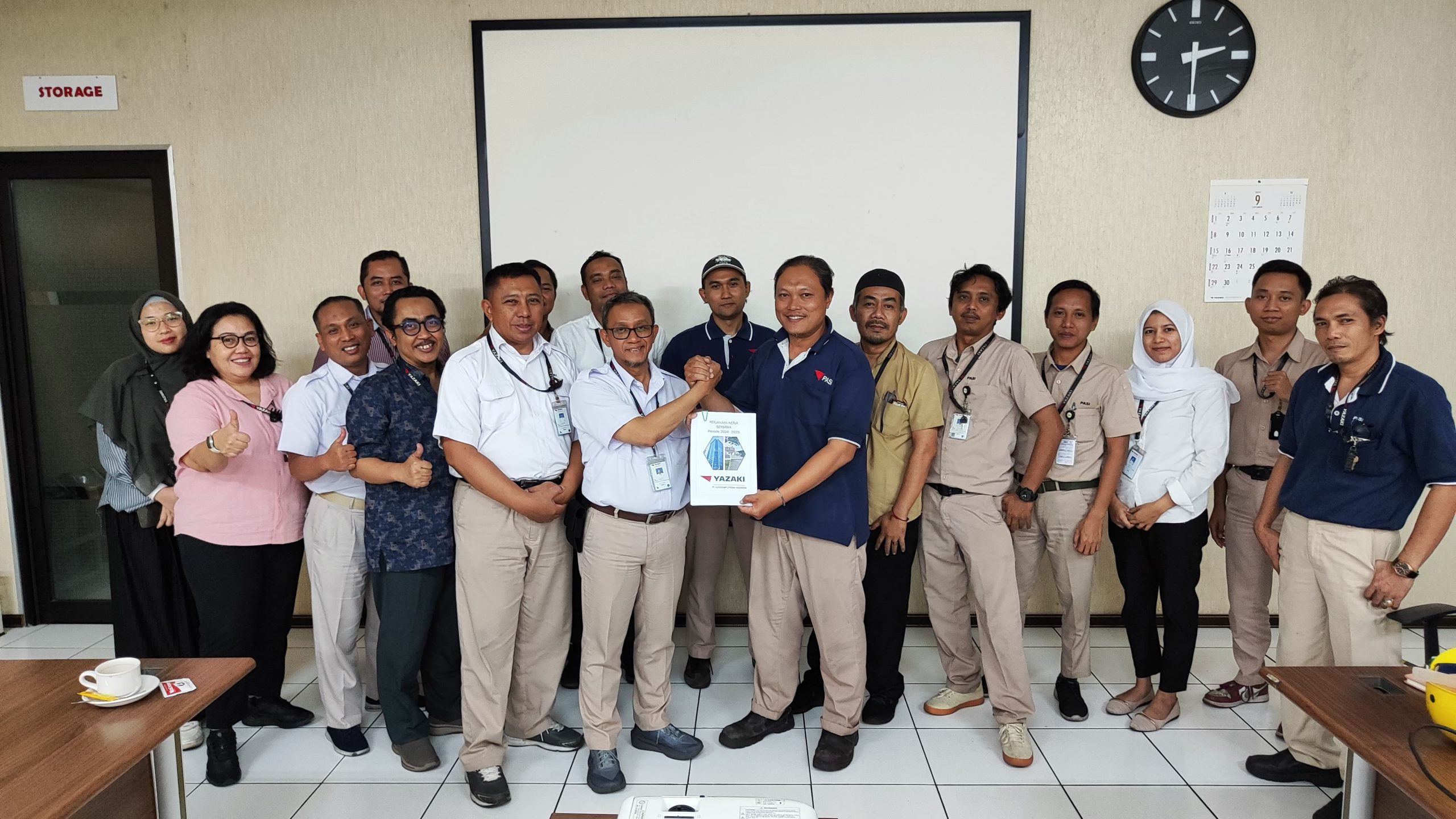 PUK SPAMK FSPMI PT. Autocomp Systems Indonesia Sepakati PKB Tanpa Omnibus Law