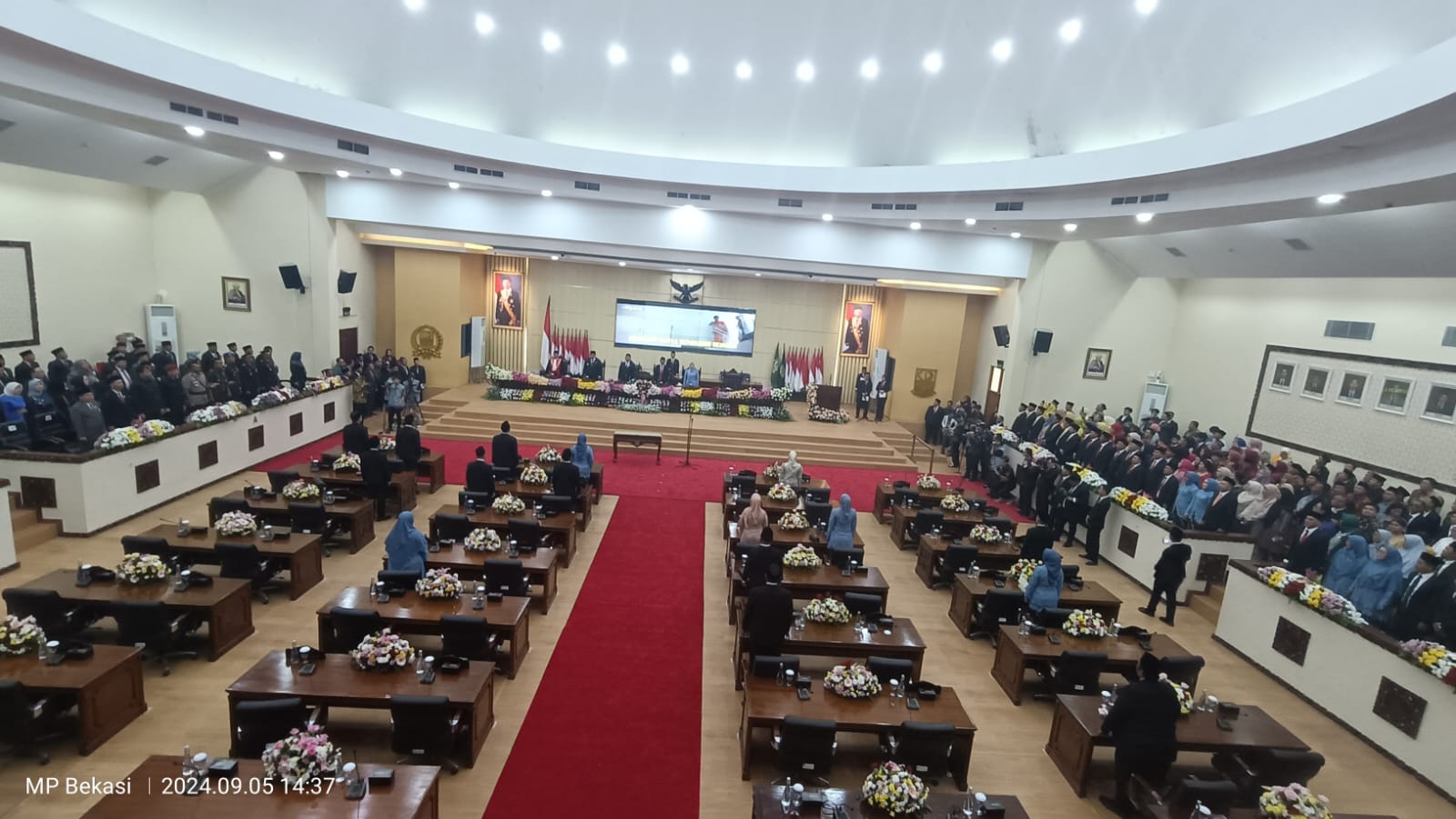 55 Anggota DPRD Kabupaten Bekasi Dilantik, Dua dari Buruh