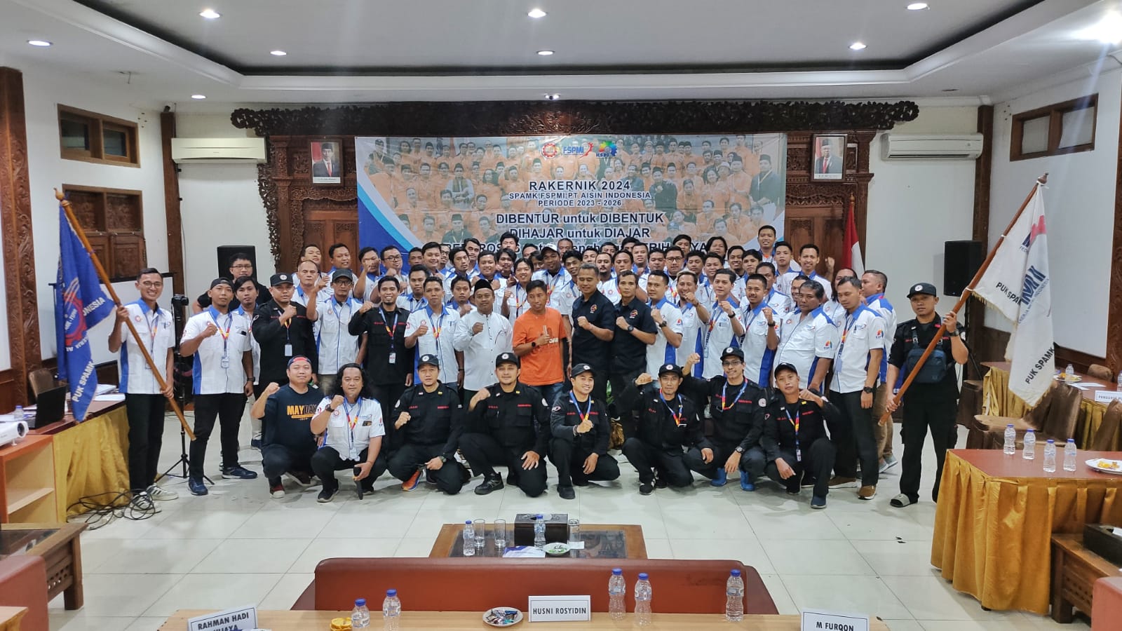 Garda Metal Menjadi Panitia Rakernik 2024 PUK SPAMK FSPMI PT. AISIN