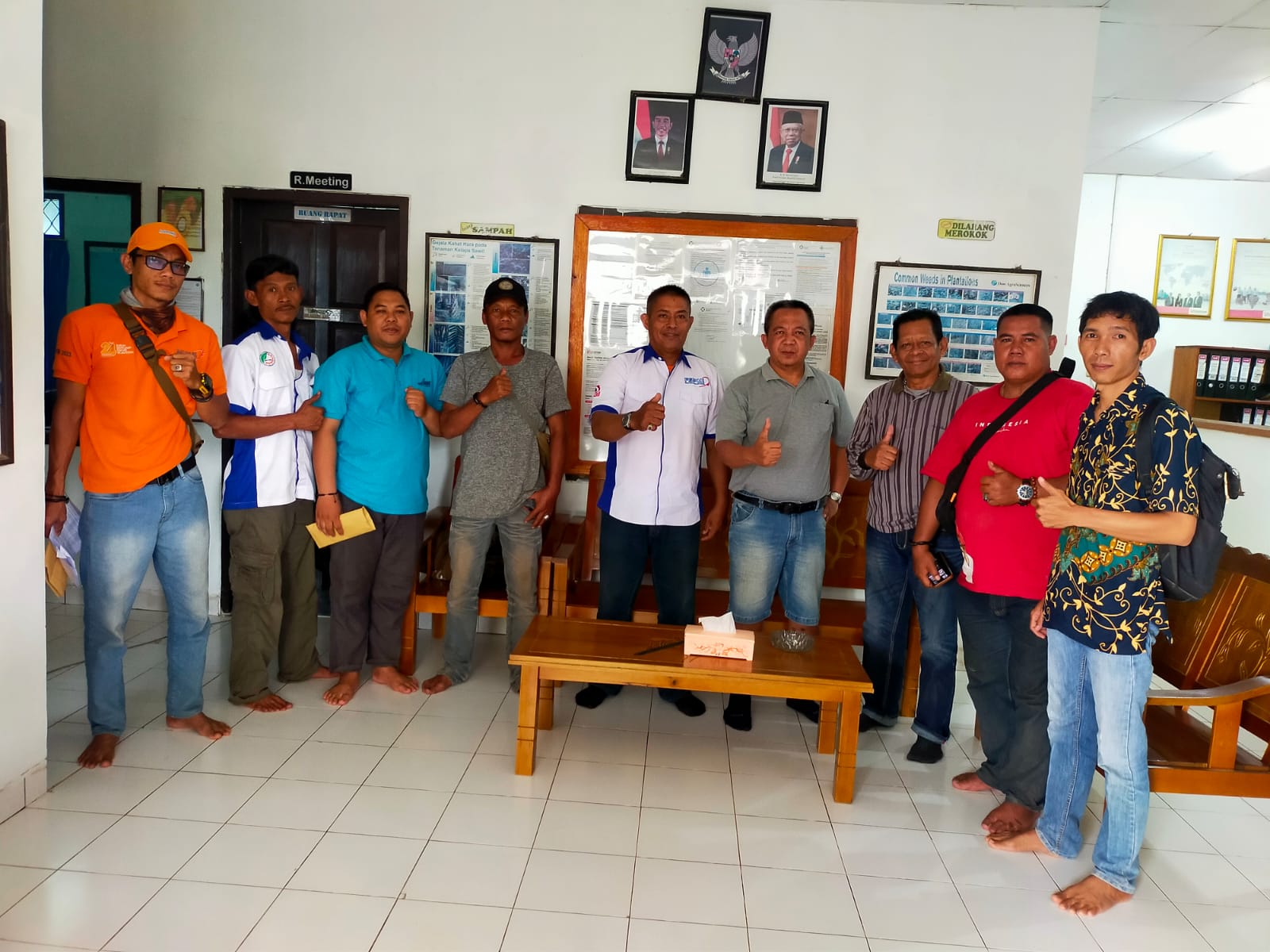 Advokasi Anggota, KC FSPMI Ketapang Berkunjung Ke Kantor Region Controller Ketapang – 2 PT. Kencana Graha Permai Perkebunan Sinarmas