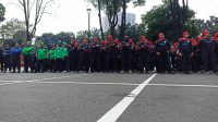 Dua Ribu Satgas Dari Garda Metal, Kopaskep, Laskar SPN dan Brigade KSPSI AGN Siap Kawal Prabowo Subianto