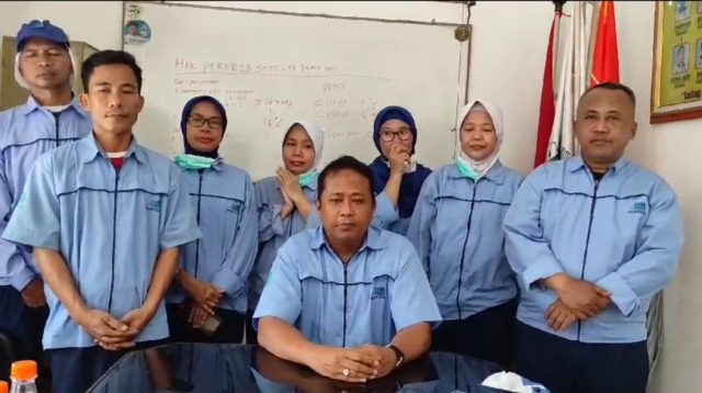 Beberapa Anggota PUK SPL FSPMI PT. Marsol Abadi Indonesia Ambil Program Pensiun Dini