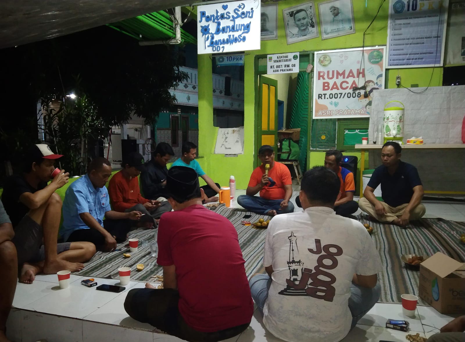 Rapat Pengurus RT 007 Asri Pratama Sosialisasikan Ade Kuswara Kunang – Asep Surya Atmaja