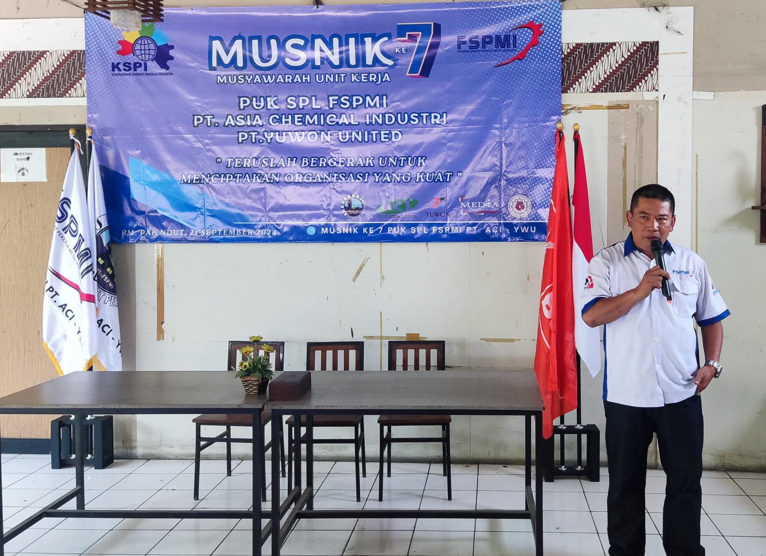 DPW FSPMI Banten Hadiri Musnik 7 PUK SPL FSPMI PT ACI – Yuwon United