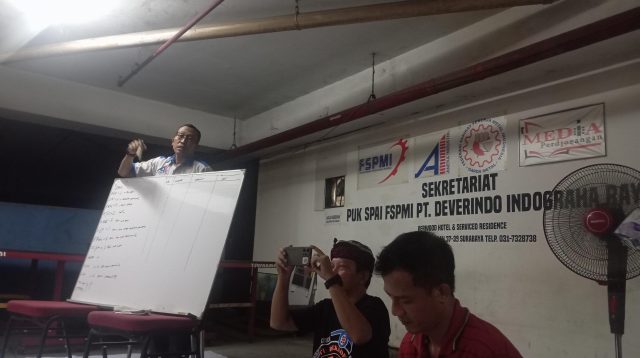 Ratin PC SPAI FSPMI Surabaya: Tekankan Manfaat Pendidikan Dasar Organisasi dan Advokasi