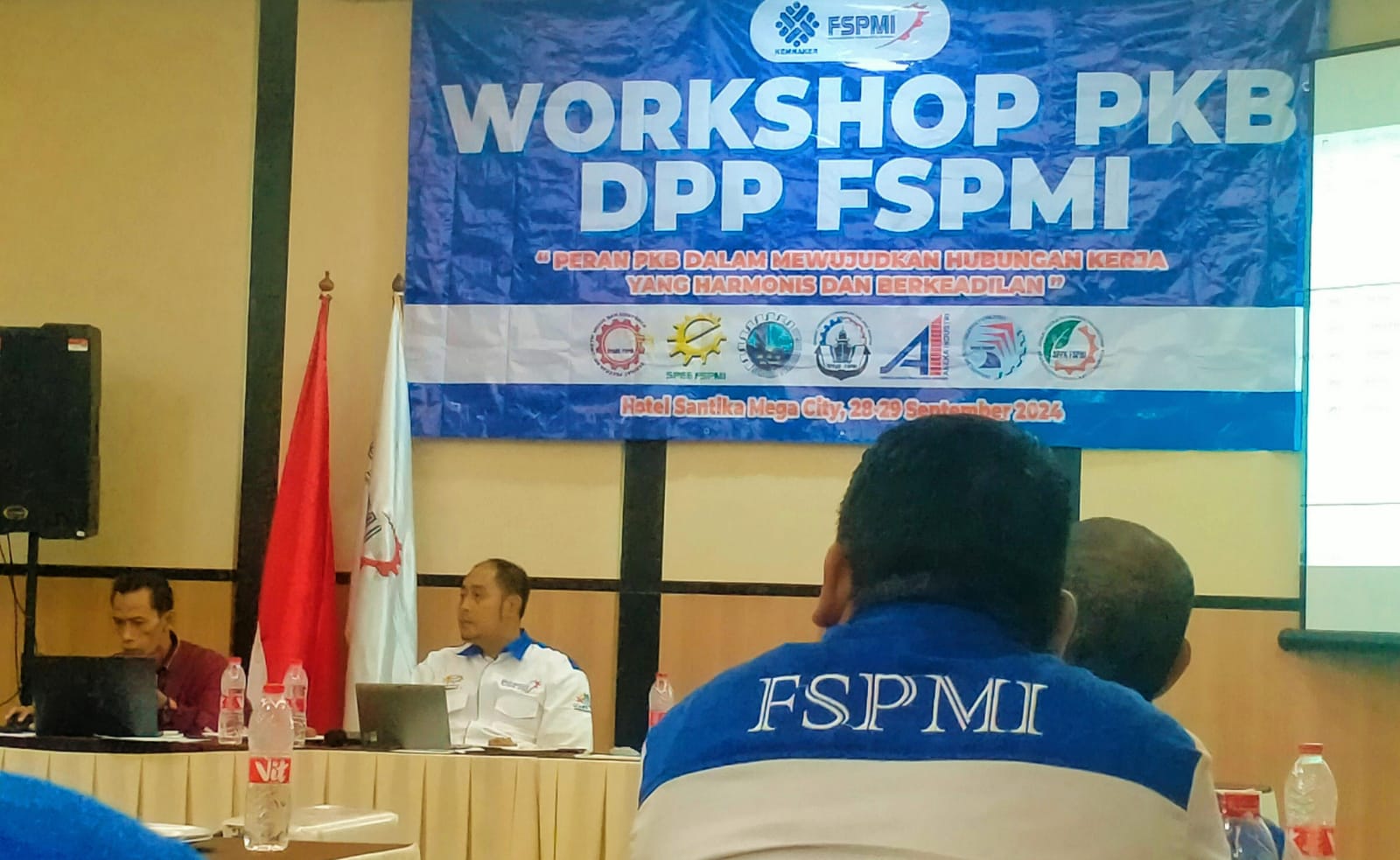 Workshop FSPMI: Peran PKB Mewujudkan Hubungan Kerja Yang Harmonis dan Berkeadilan