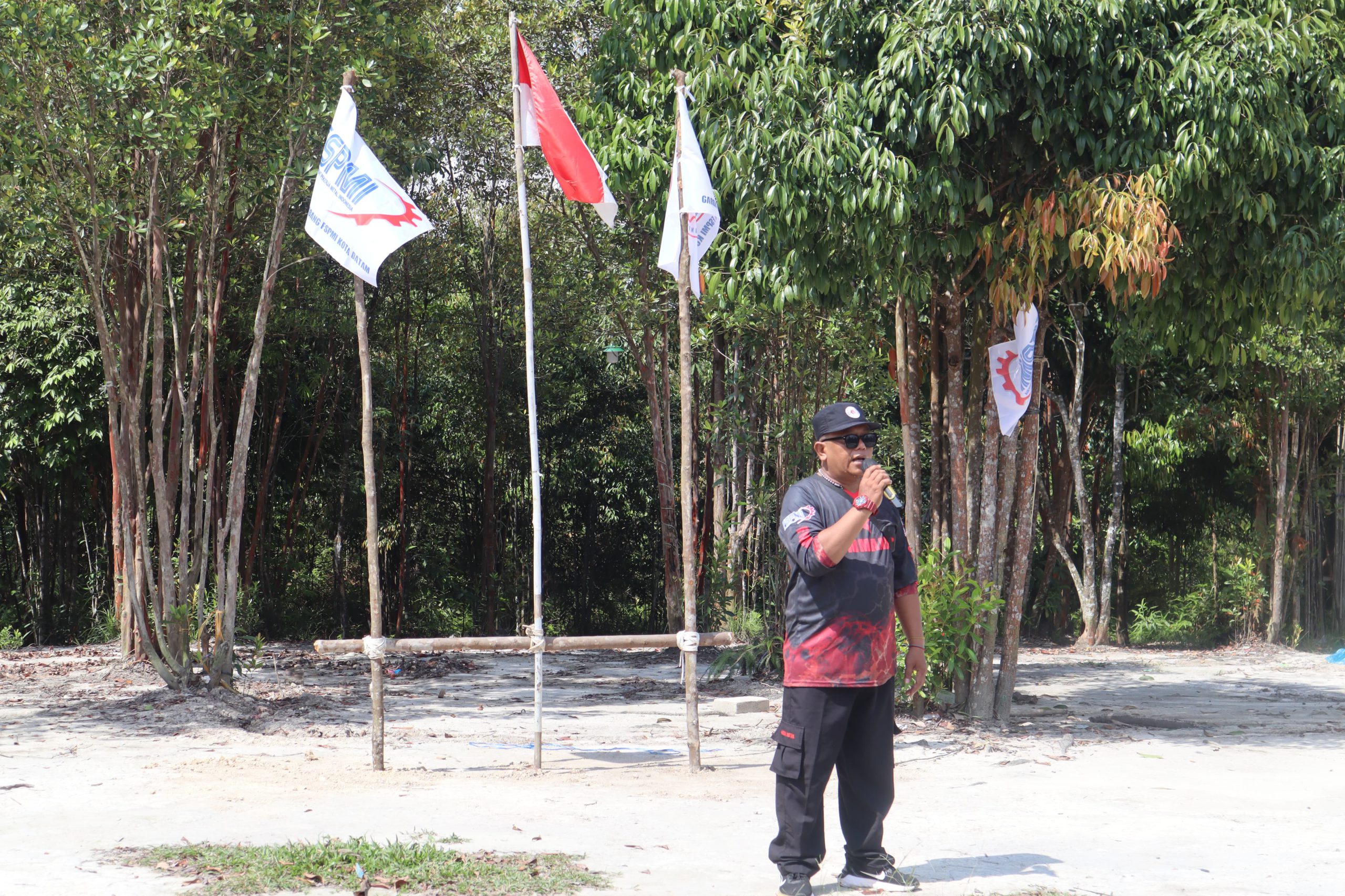 Inilah Pesan Pangkorda Garda Metal Sidoarjo dalam acara Latsar Ke 11 Garda Metal FSPMI Batam