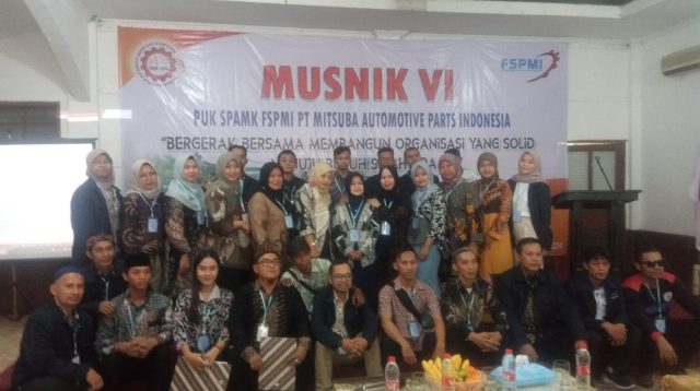 Ini Yang Dilakukan Ketua Panitia,Di Musnik ke-6 PUK SPAMK-FSPMI PT MAPI