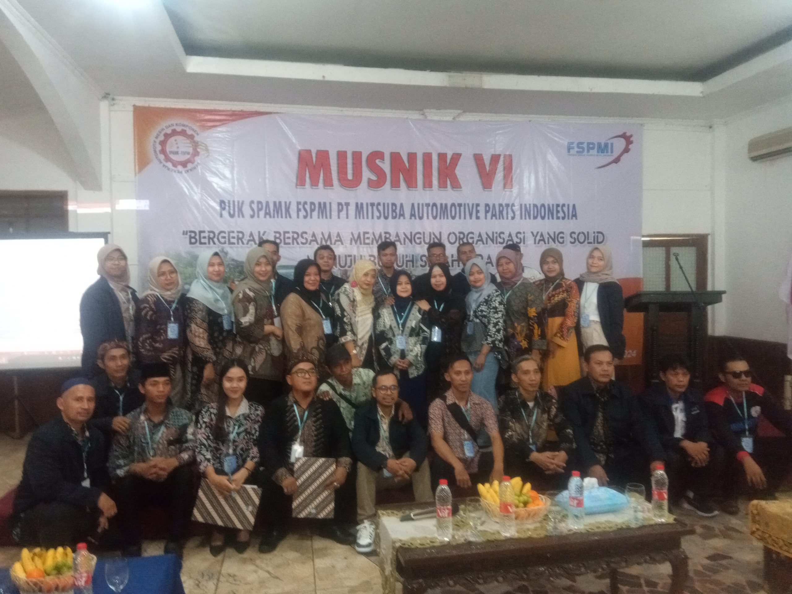 Ini Yang Dilakukan Ketua Panitia,Di Musnik ke-6 PUK SPAMK-FSPMI PT MAPI