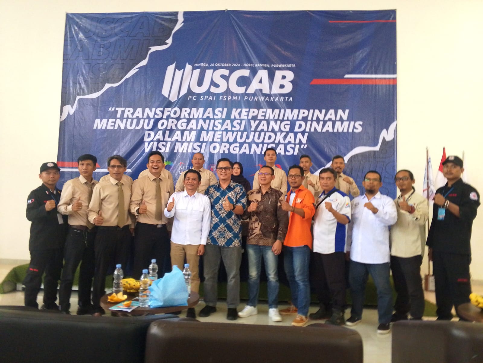 Calon Bupati Purwakarta, Saeful Bahri Binzein Turut Hadir di Muscab PC SPAI FSPMI Purwakarta