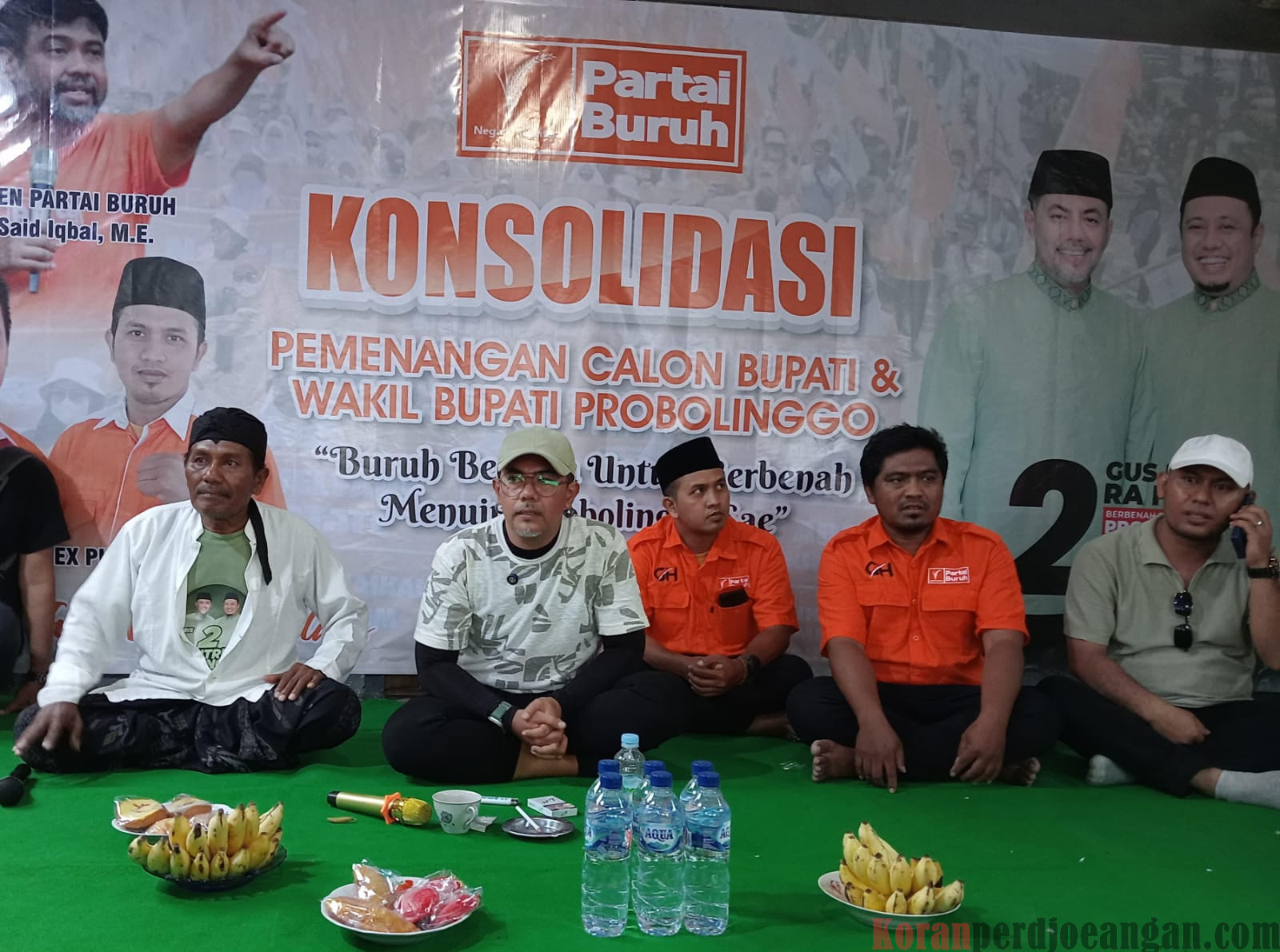 Partai Buruh Exco Kabupaten Probolinggo Siap Menangkan Pasangan Gus Haris – Ra Fahmi AHZ