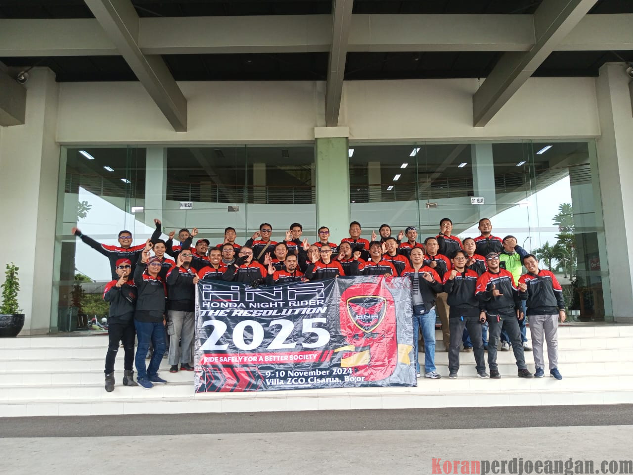 Anggota DPRD Kabupaten Bekasi Surohman Apresiasi Terselenggaranya Honda Night Rider AHM Resolition ke-9