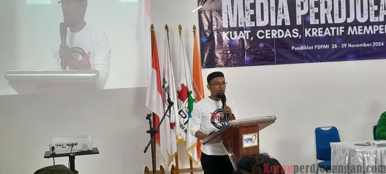 Sekjen DPP FSPMI: Dibalik Besarnya FSPMI Ada Orang Media yang Bekerja Dibalik Layar