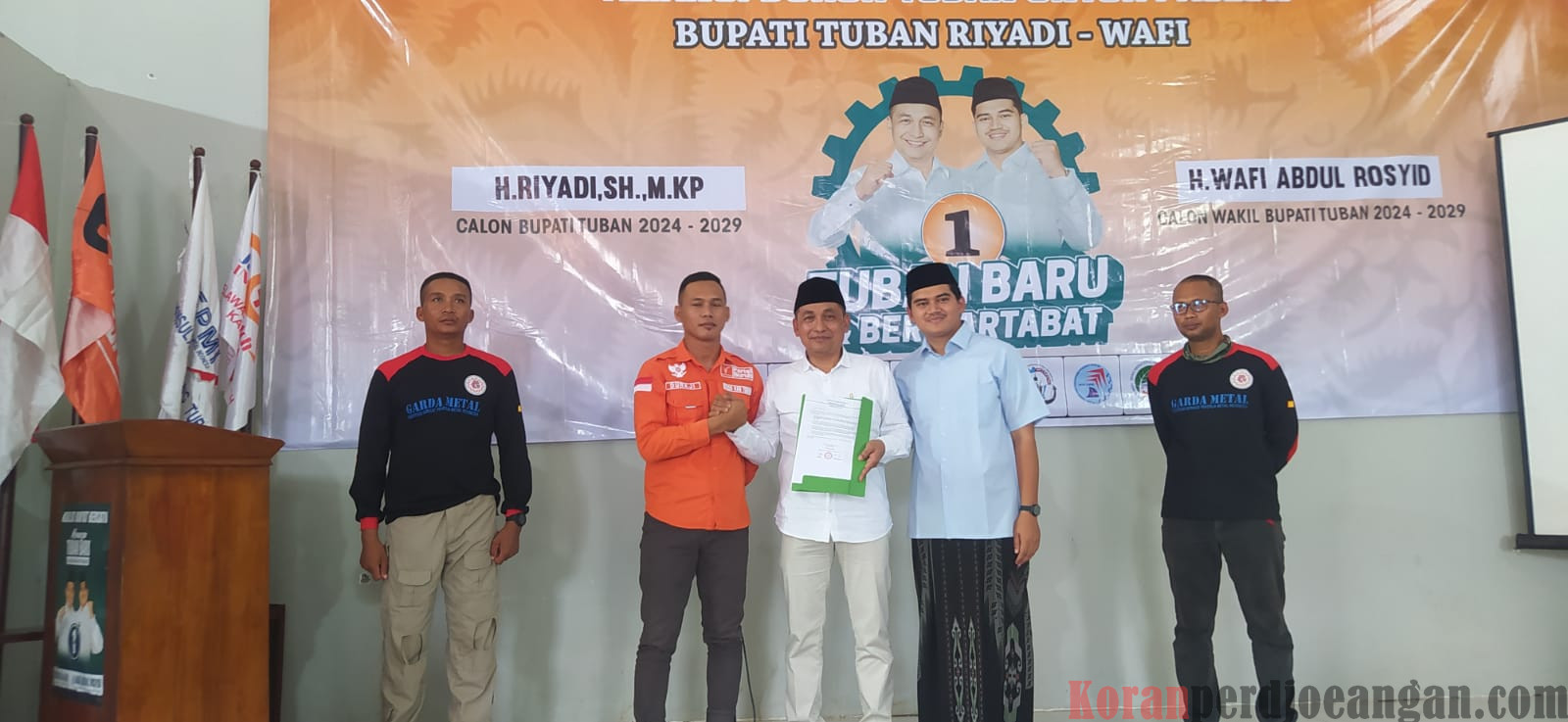 Konsolidasi Akbar Aliansi Buruh Tuban Siap Menangkan Paslon Riyadi-Wafi