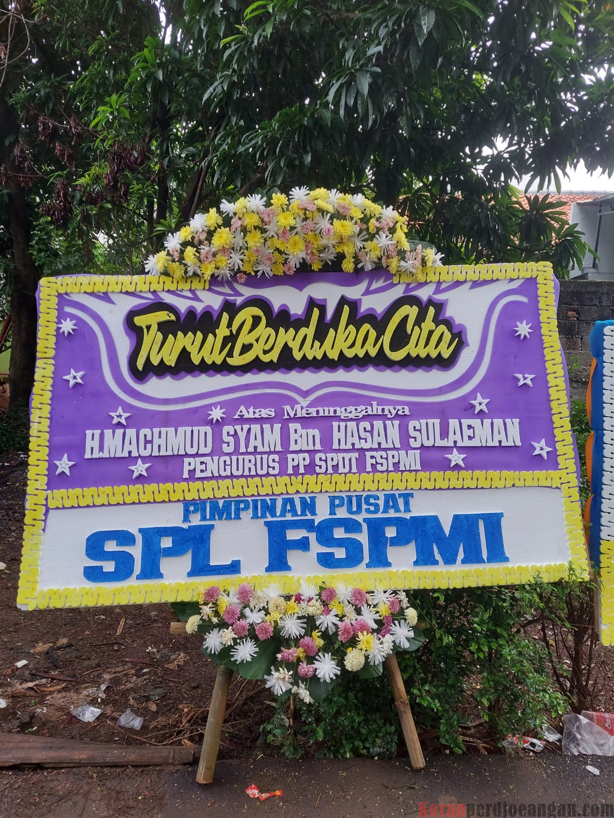 SPL FSPMI Berduka, Machmud Syam Tokoh dan Salah Satu Pendiri FSPMI Meninggal Dunia