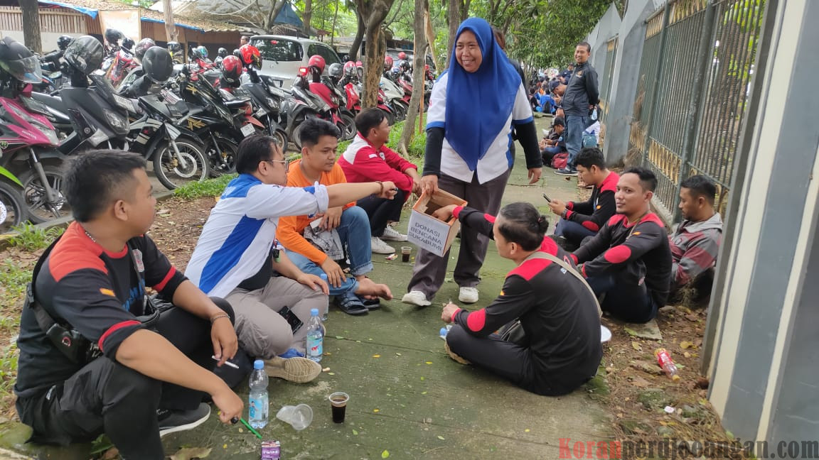 Aliansi Buruh Bekasi Melawan Galang Donasi Untuk Sukabumi