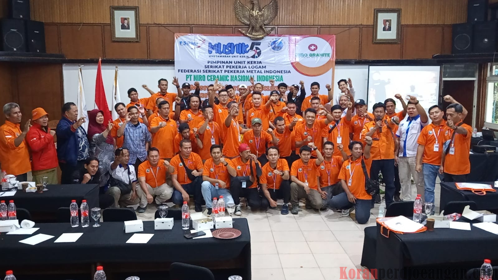 Susunan Pengurus Baru PUK SPL FSPMI PT. NCNI Periode 2024-2028