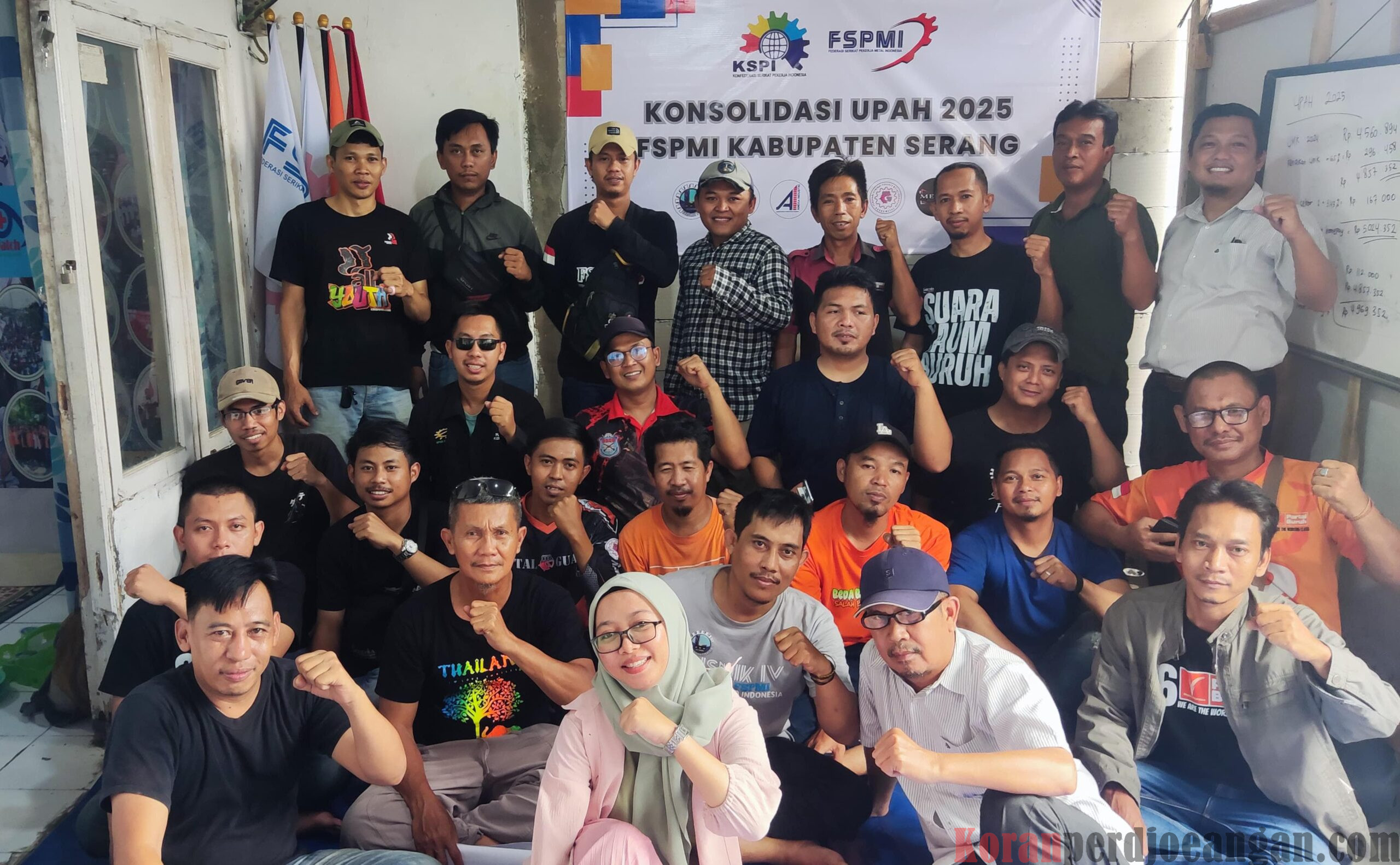 KC FSPMI Serang Adakan Konsolidasi Kenaikan Upah 2025