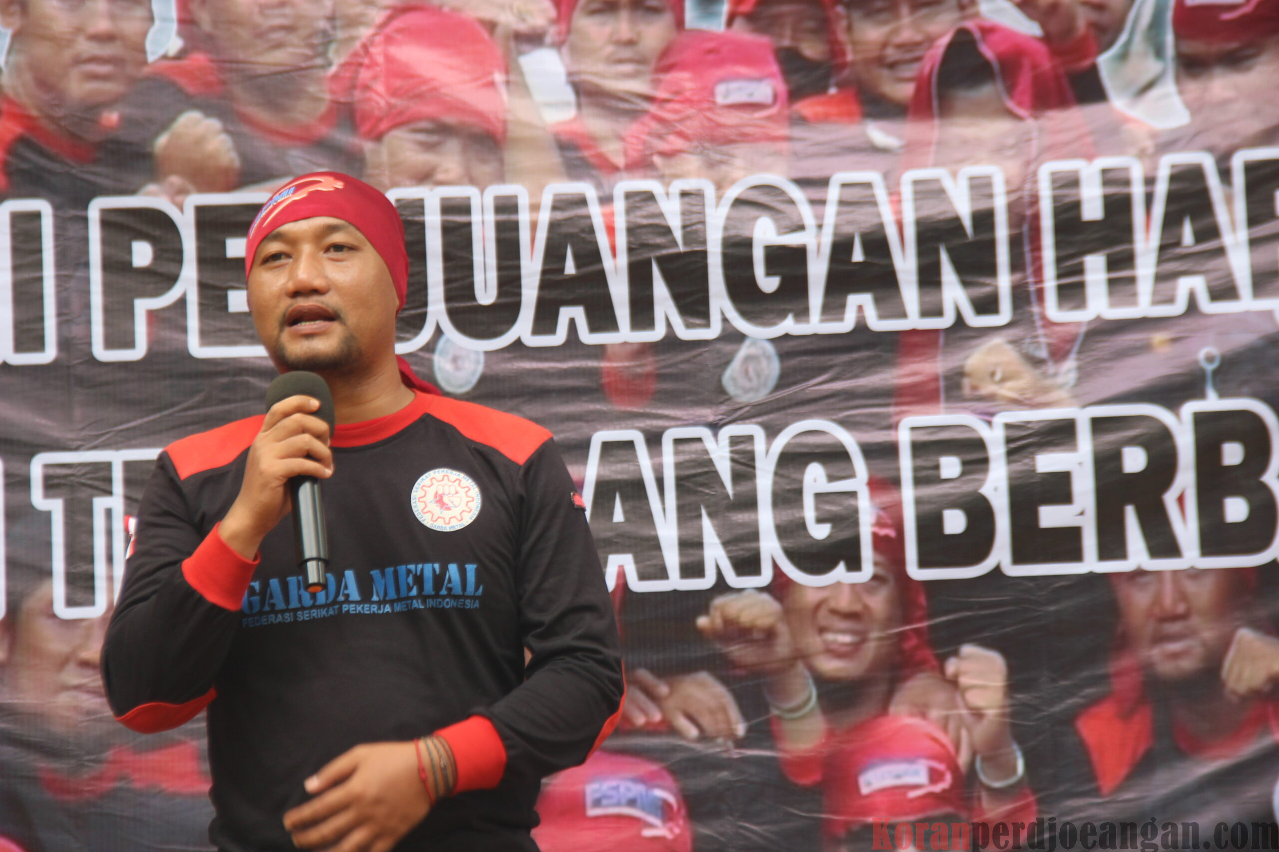 Jambore Garda Metal FSPMI Karawang; Sampai Detik Ini Perjuangan Harus Terus  Berjalan Meskipun Terhalang Berbagai Rintangan