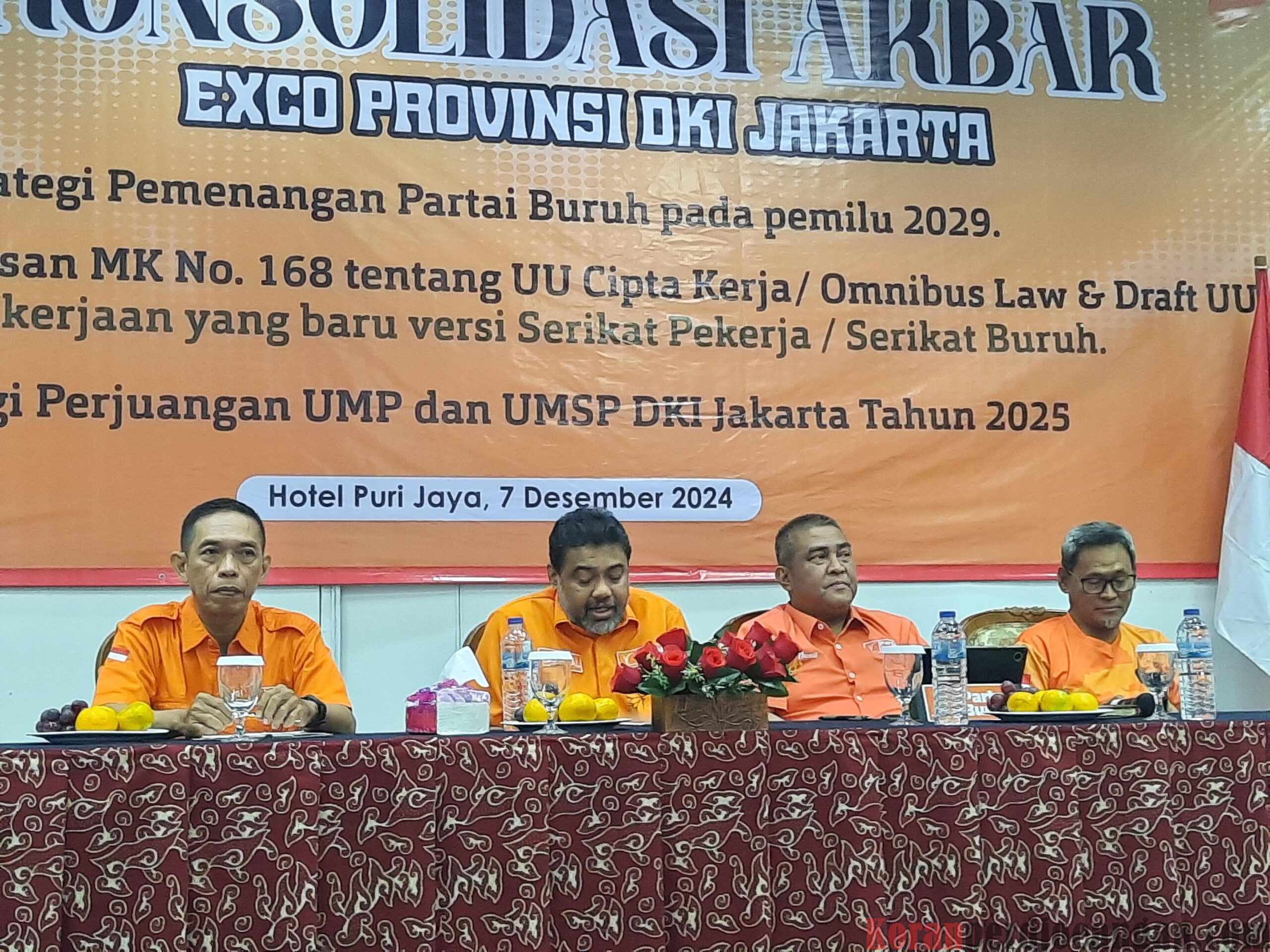 Konsolidasi Akbar Partai Buruh Exco DKI Jakarta : Memperkuat Perjuangan Menuju Pemilu 2029