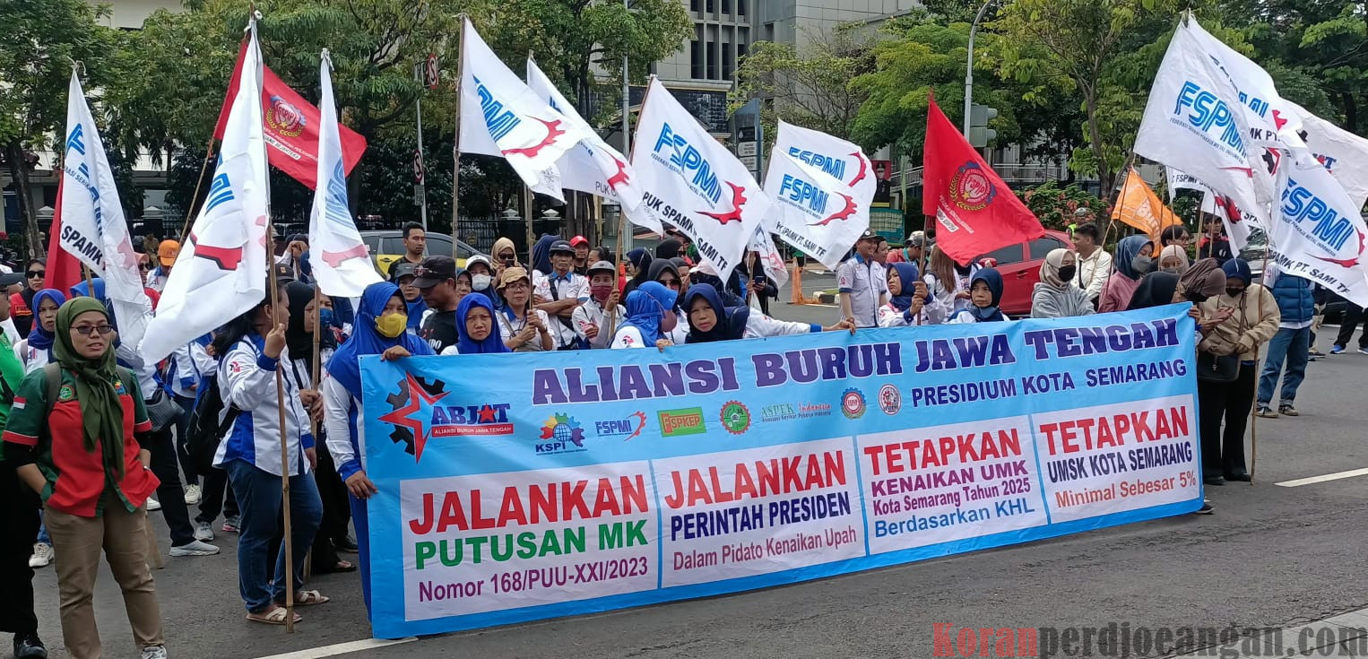 Buruh Jawa Tengah Ukir Sejarah: UMSK Terwujud Pasca Perjuangan Panjang Puluhan Tahun