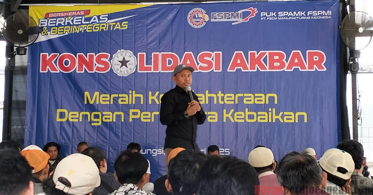 Konsolidasi Akbar FSPMI PT FSCM: Meraih Kesejahteraan Dengan Perantara Kebaikan