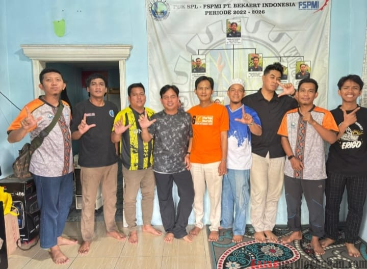 Kunjungan Kerja Bidang Infokom PC SPL FSPMI Karawang: Kolaborasi Shooting Podcast Bersama Media PUK Bekaert