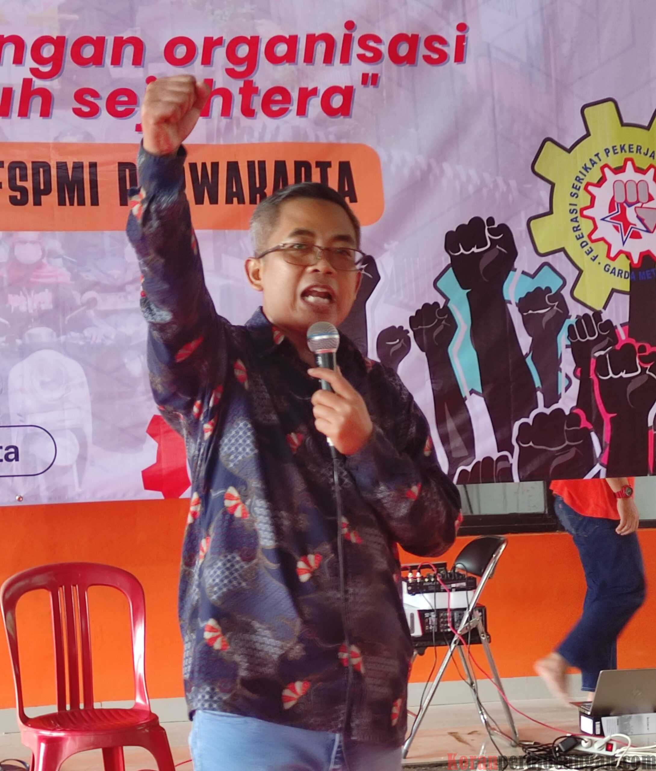 Sekretaris FSPMI Purwakarta: FSPMI Pilar Perjuangan Kesejahteraan Buruh yang Harus Terus Diperkuat