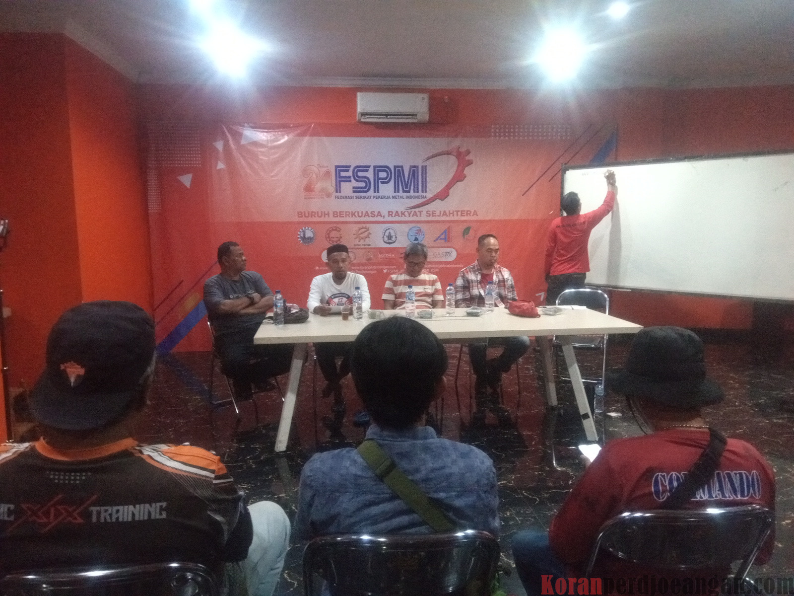 Rapat Teknis Lapangan Garda Metal: Sekjen FSPMI Soroti Agenda Sespim