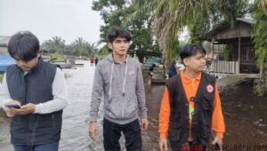 Banjir Kembali Melanda Pelalawan, KSR PMI Tinjau Lokasi dan Serukan Aksi Cepat