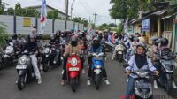 Ratusan Buruh  PUK SPAMK FSPMI PT SAMI TF Gelar Aksi Solidaritas Tolak Revisi UMSK Jepara