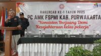 Fuad BM Dalam Rakercab PC SPAMK FSPMI Purwakarta: Dunia Sedang Krisis, Saatnya Serikat Pekerja Bangkit dengan Konsistensi dan Karya Nyata