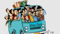 May Day: Ribuan Bus Siap Guncang Jakarta