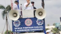 Aksi Buruh KBPP Karawang, Dion Untung Wijaya S.H ; Ada 4 Alasan Kenapa KBPP Aksi di KIIC
